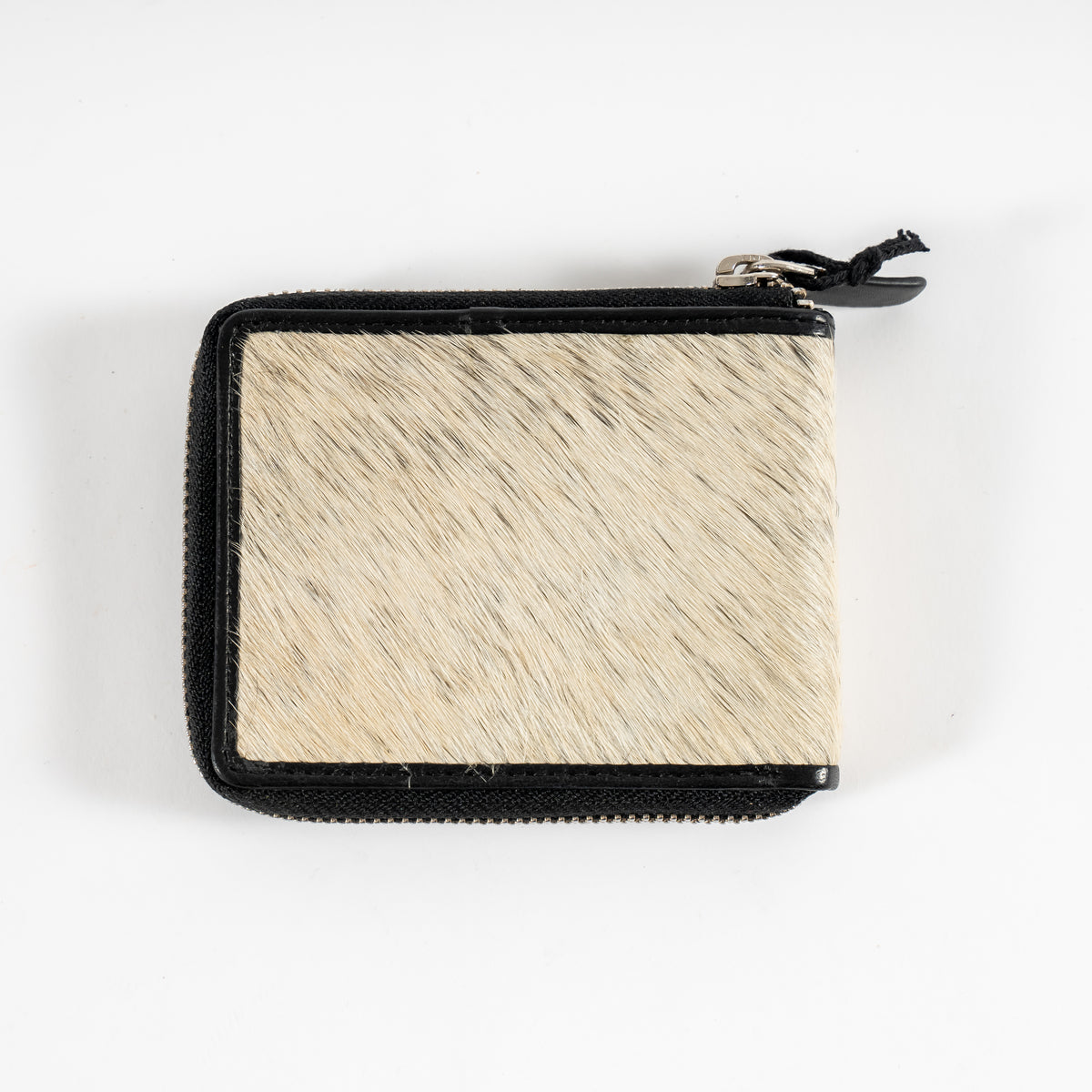 Cowhide Zip Wallet