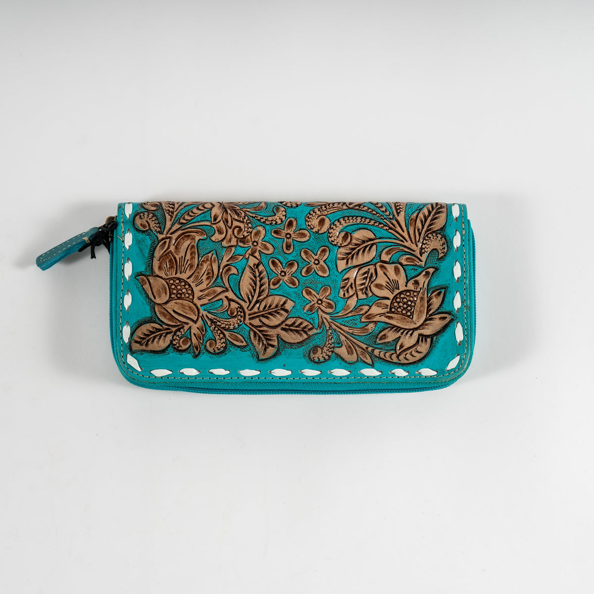 Enlazed wallet turquoise