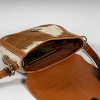 Chaithra Hand-Tooled Bag inside bag