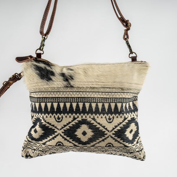 Classic Small & Crossbody Bag Cowhide and canvas