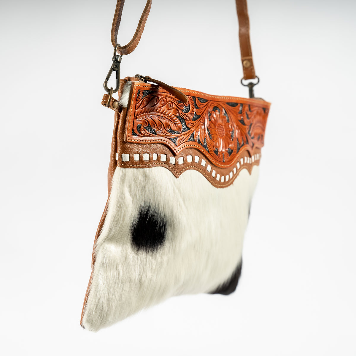 Unstoppable Hand-Tooled bag hand tooled leather