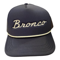 Bronco Navy Foamy Roscoe Embroidered Hat