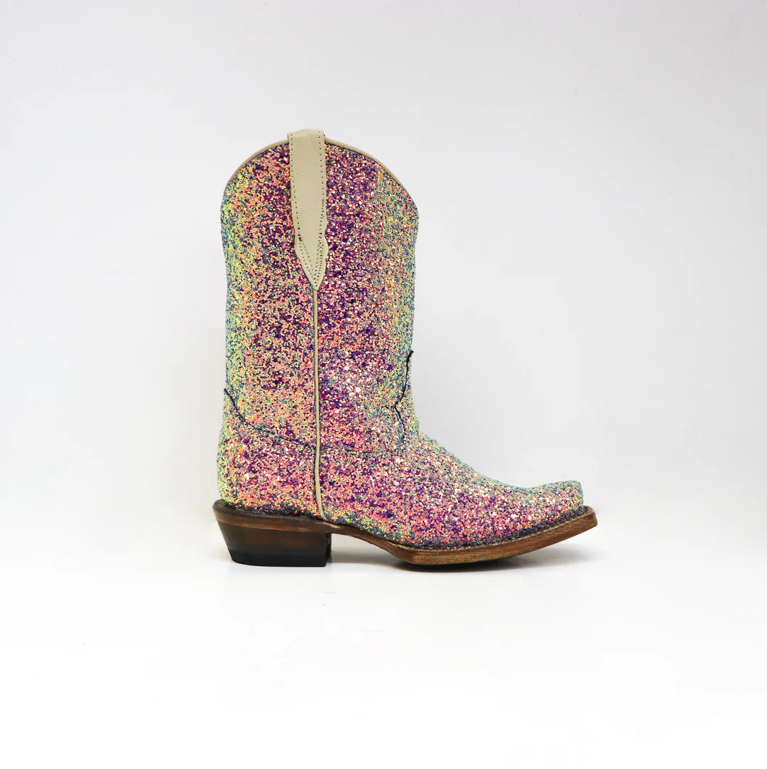 Kid's Blue Mermaid Tanner Mark Boots