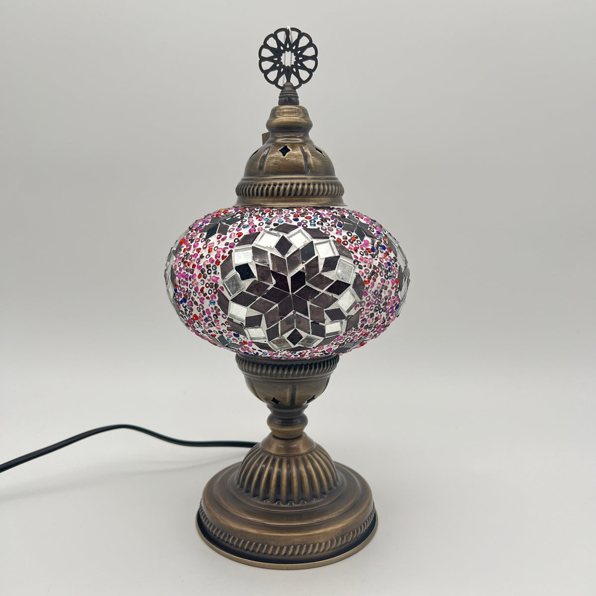 Handmade Turkish Table Lamps - Pink