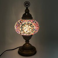 Handmade Turkish Table Lamps - Pink