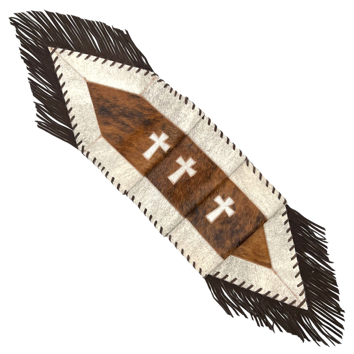 Large Cowhide Table Runner