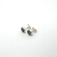Multi Stone Sterling Silver Earrings