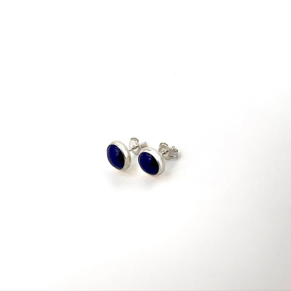 Lapis Sterling Earrings