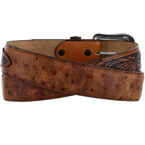 Rustic Ostrich Belt