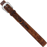 Rustic Ostrich Belt