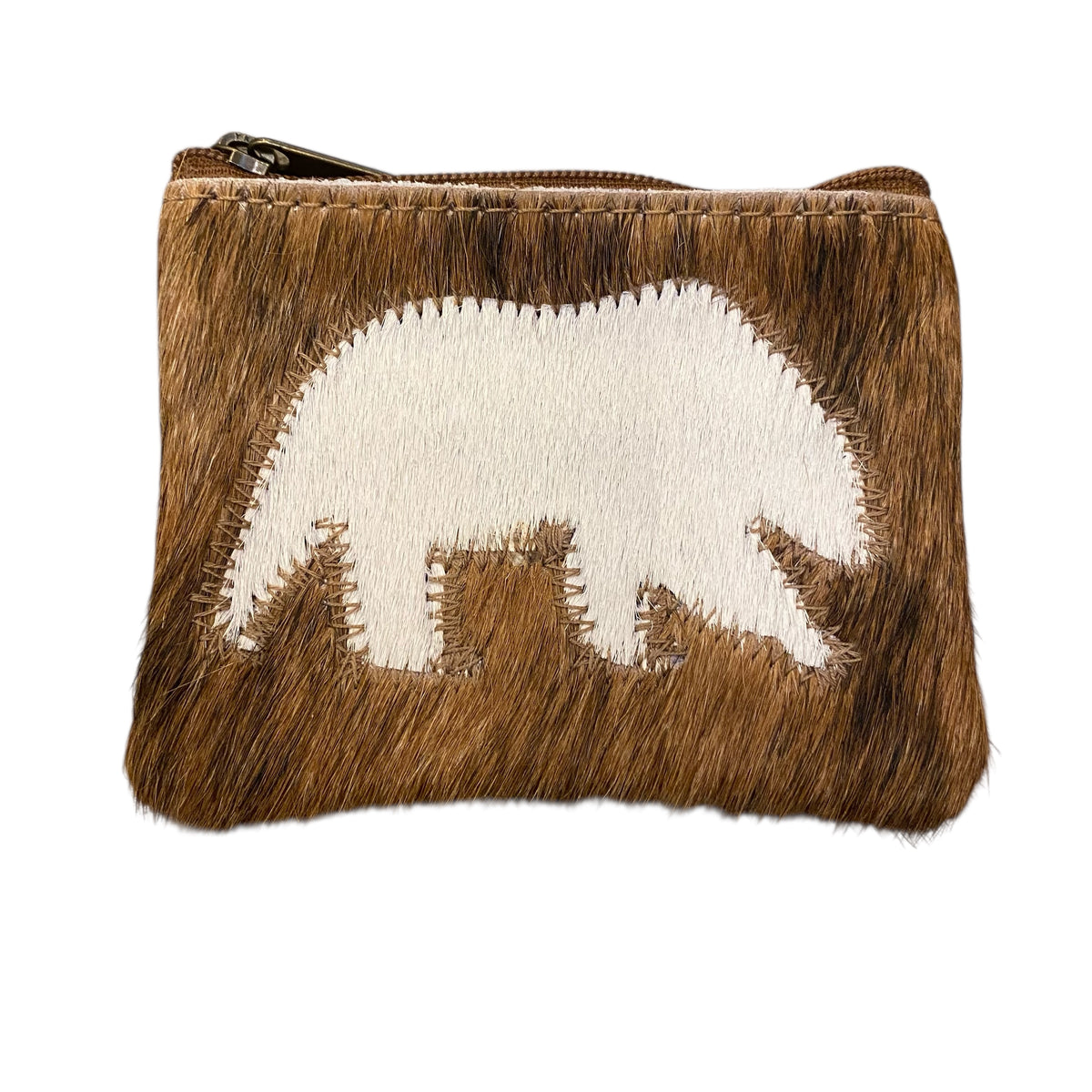 Cowhide Coin Purse