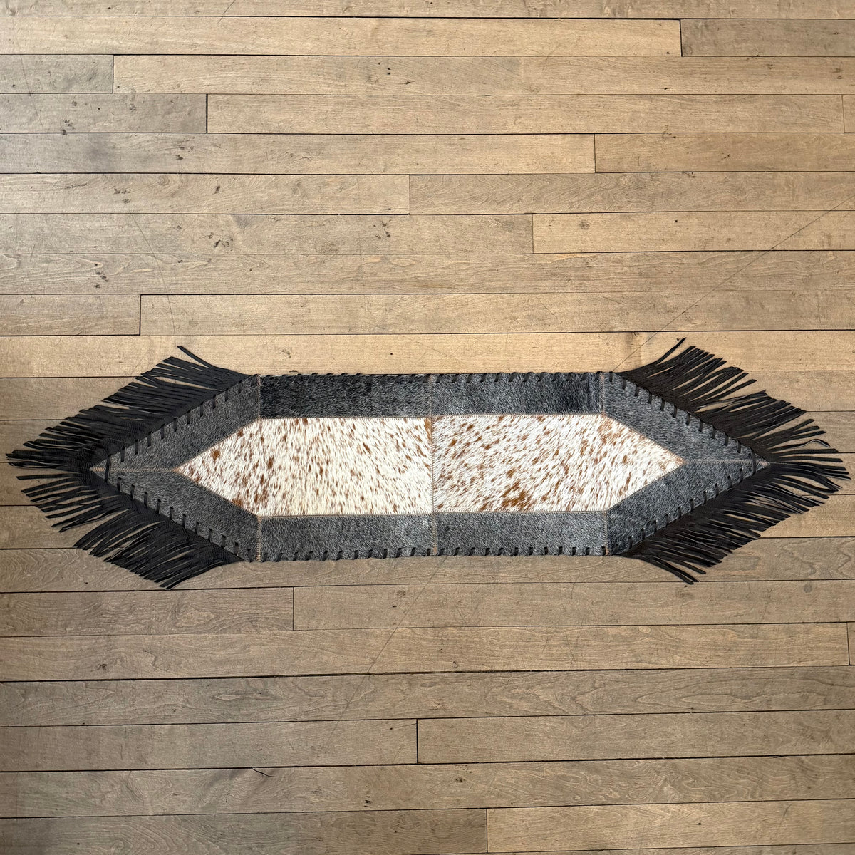 Small Cowhide Table Runners - Plain