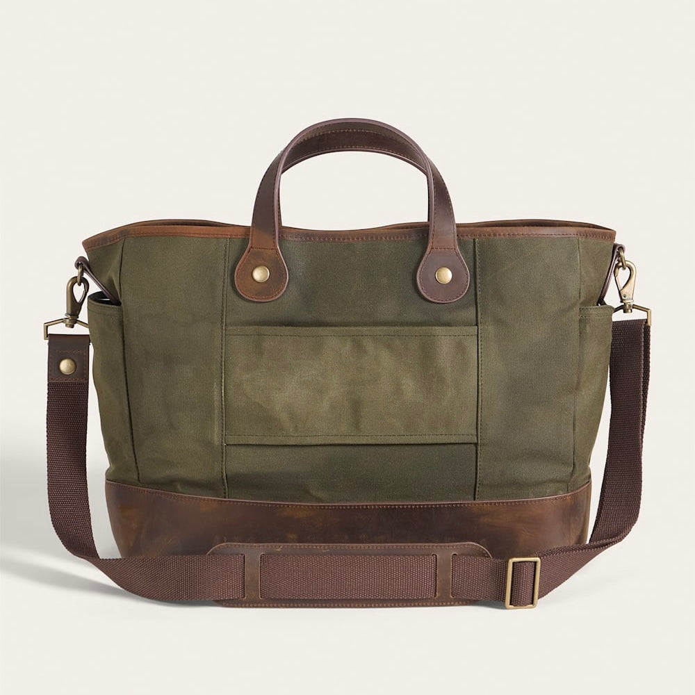 ODYSSEY WAXED CANVAS MESSENGER BAG