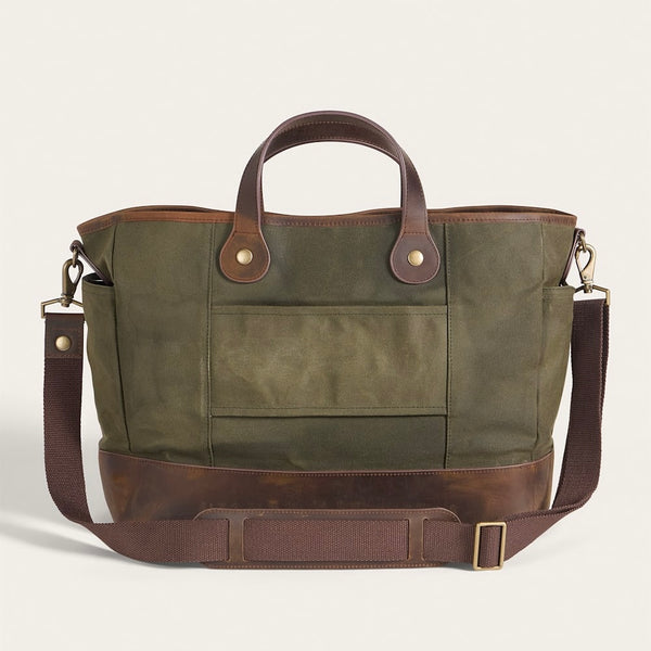 ODYSSEY WAXED CANVAS MESSENGER BAG