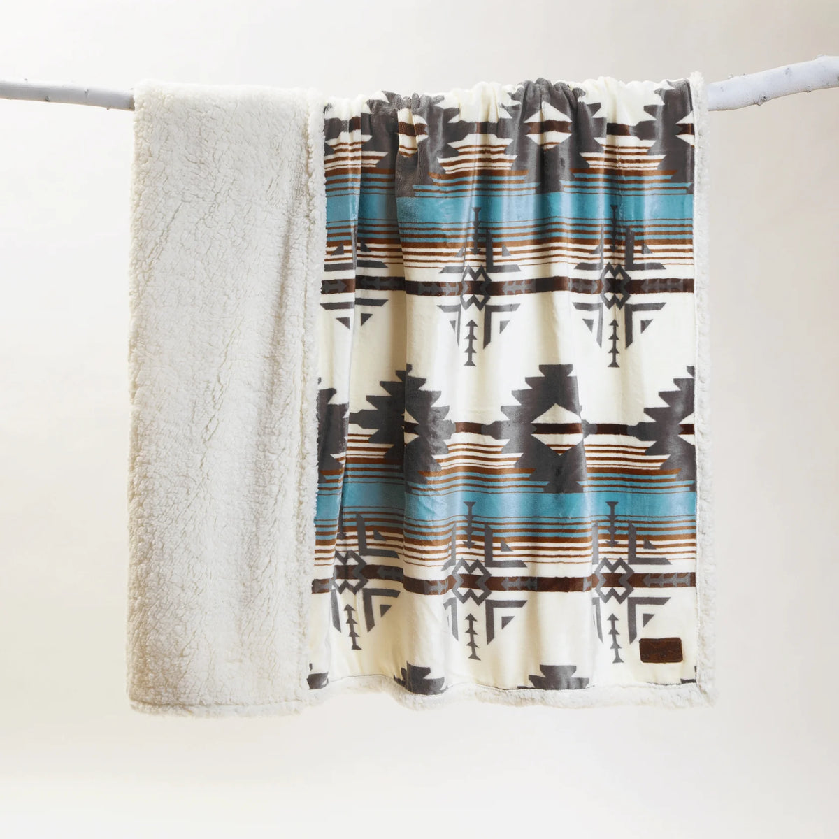 Wrangler Plush Sherpa Throw Blankets