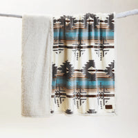 Wrangler Plush Sherpa Throw Blankets