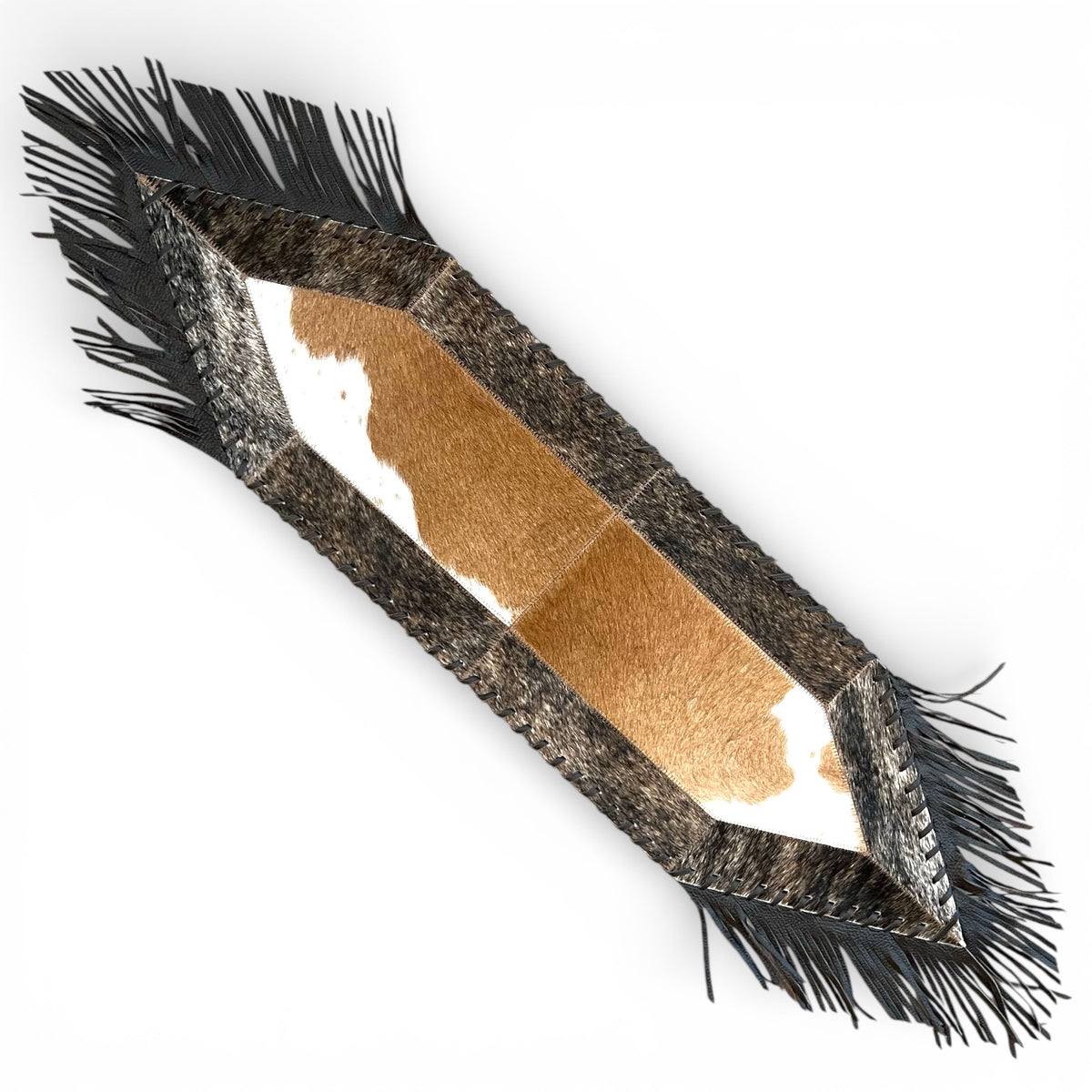 Small Cowhide Table Runners - Plain