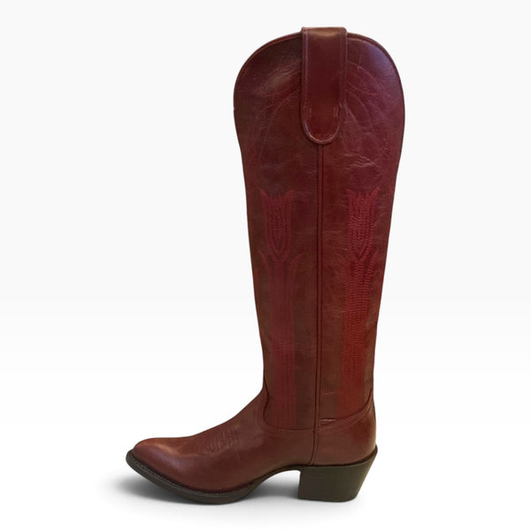 Macie Bean Cabernet Karlee Cowgirl Boots