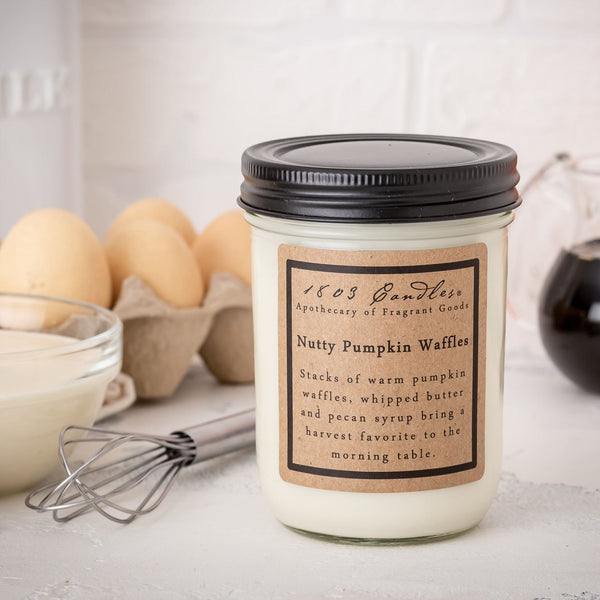 Nutty Pumpkin Waffles Soy Candle