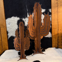 Metal Saguaro Yard Art