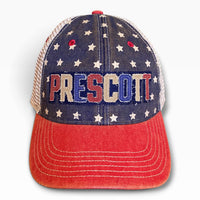 American Flag Prescott Mesh Trucker Hat