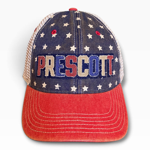 American Flag Prescott Mesh Trucker Hat