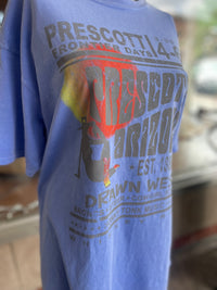 Prescott Frontier Days Drawn West Tee