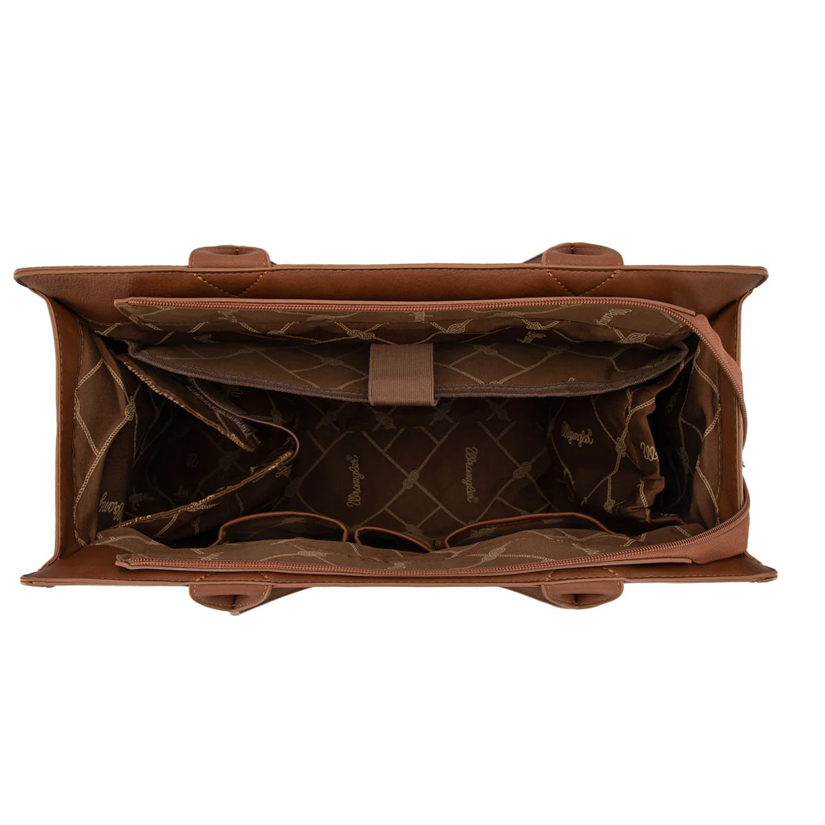 Wrangler Horseshoe Cutout Large Tote Bag