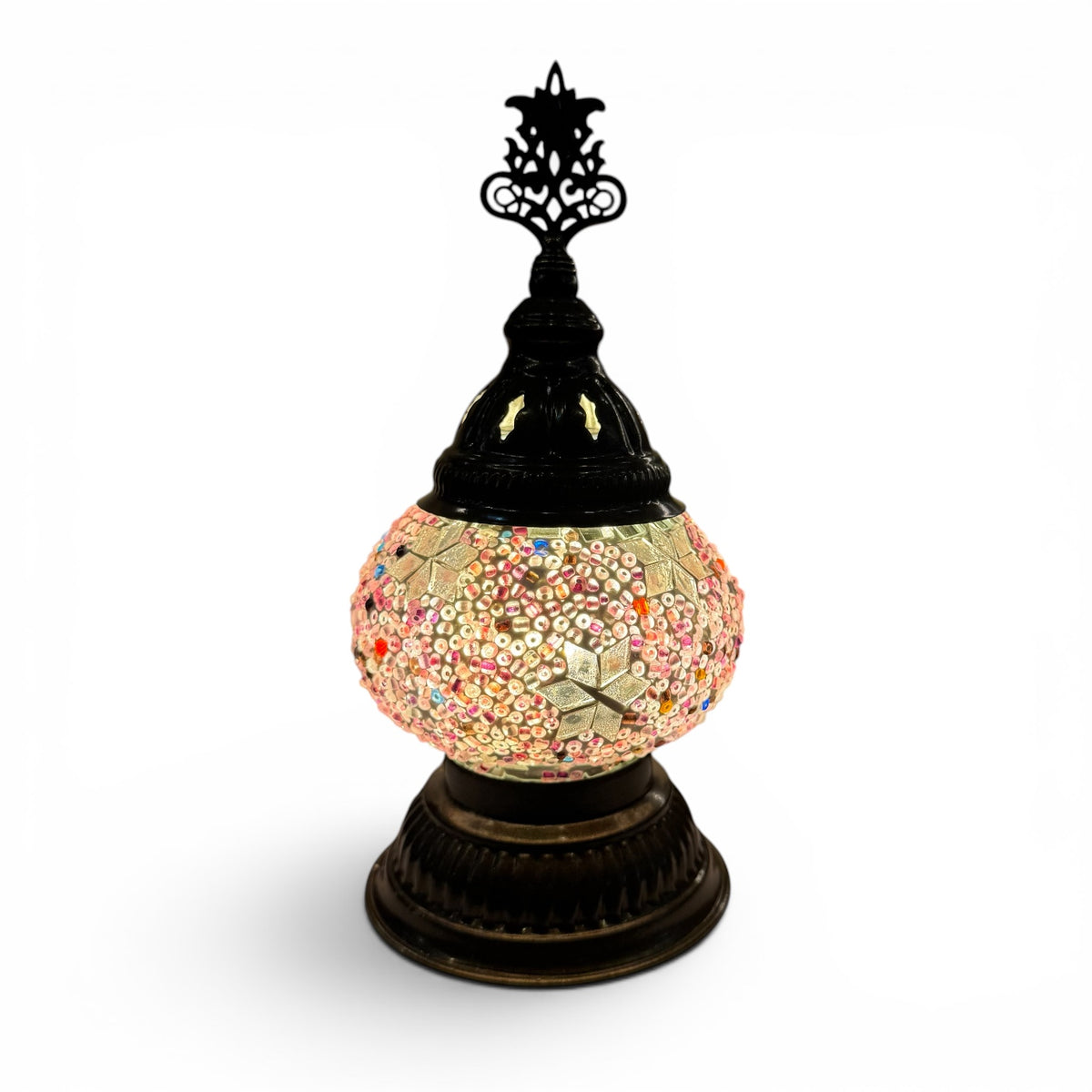 3” Turkish Table Lamp Purple