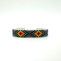 Thin Navajo Made Beaded Bracelet