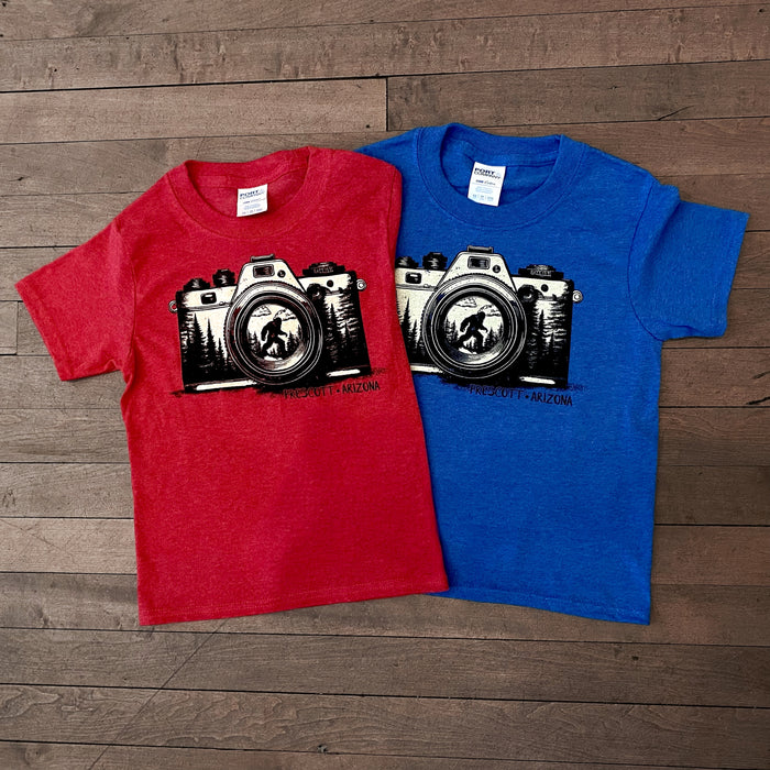 Prescott Bigfoot Camera T-Shirt