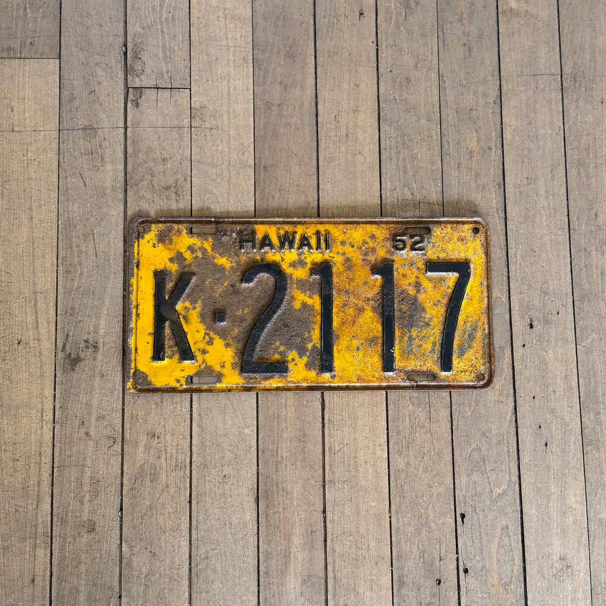 Hawaii License Plate