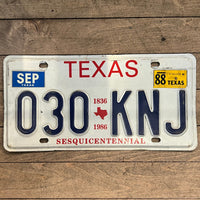 Texas License Plates
