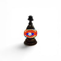 3” Turkish Table Lamp Multicolor