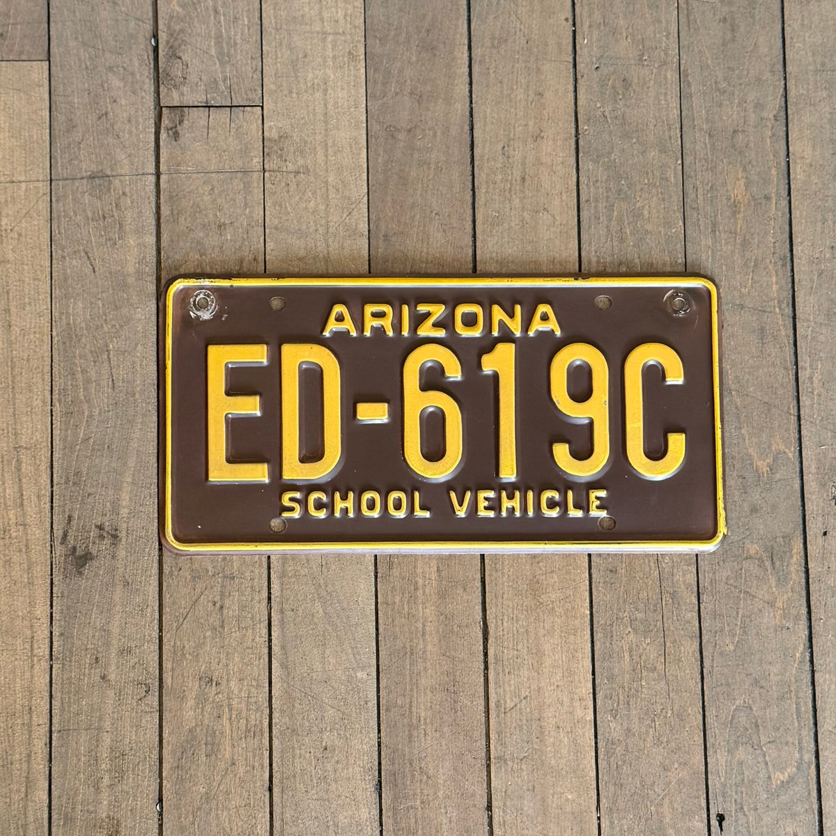 Arizona License Plate
