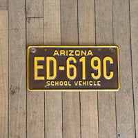 Arizona License Plate
