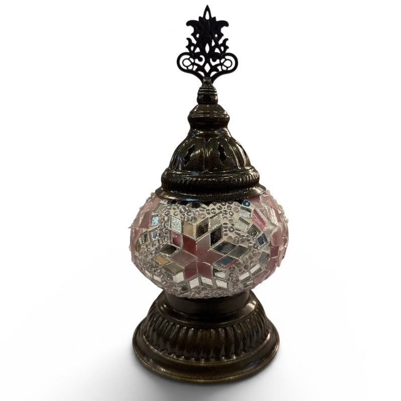 3” Turkish Table Lamp Pink