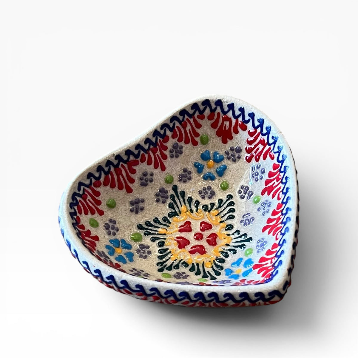 Handmade Turkish  3" Heart Dish
