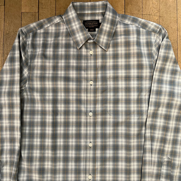 MEN’S PENDLETON PLAID COTTON SHIRT