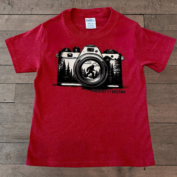 Prescott Bigfoot Camera T-Shirt