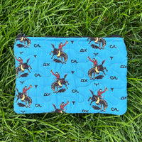 Lazy J Small Makeup Bag