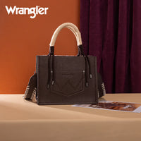 Wrangler Cow Print Tote Crossbody