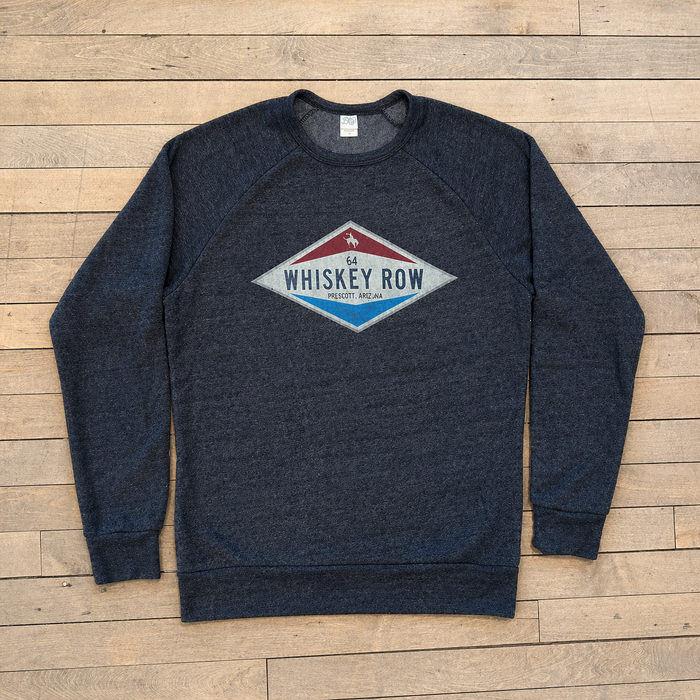Whiskey Row Slick Valve Crewneck