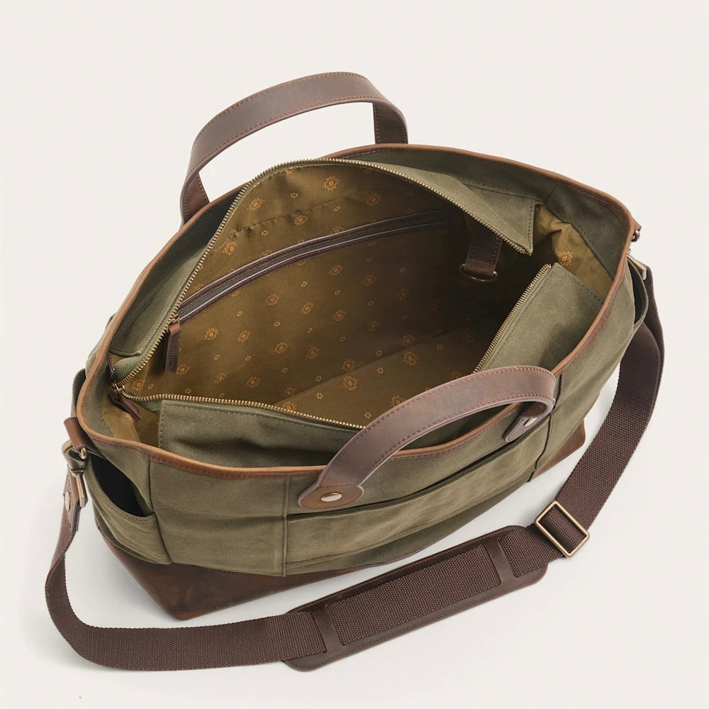 ODYSSEY WAXED CANVAS MESSENGER BAG