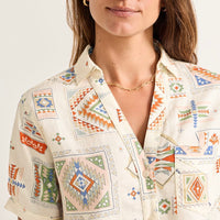 Women's Pendleton Short-Sleeve Harlow Linen Shirt