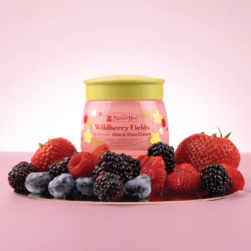 The Naked Bee Wildberry Fields Aloe and Shea Cloud Cream