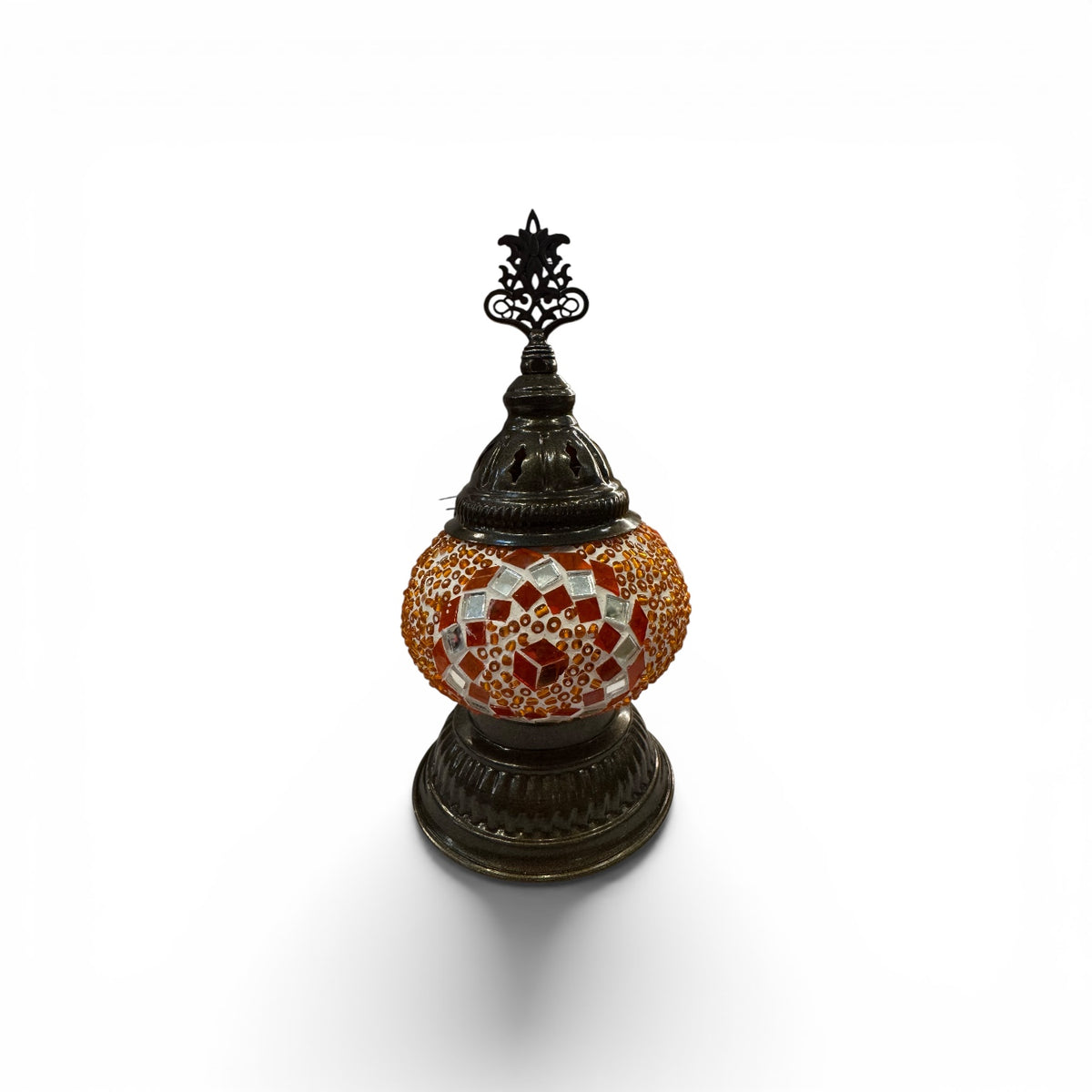 3” Turkish Table Lamp Orange