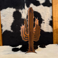 Metal Saguaro Yard Art