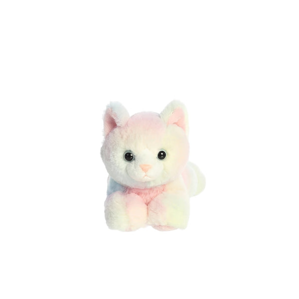 8” Rainbow Kitten Plush