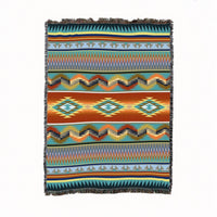 Sandoval Sky Blanket- Southwest - Cotton Woven Throw Blanket